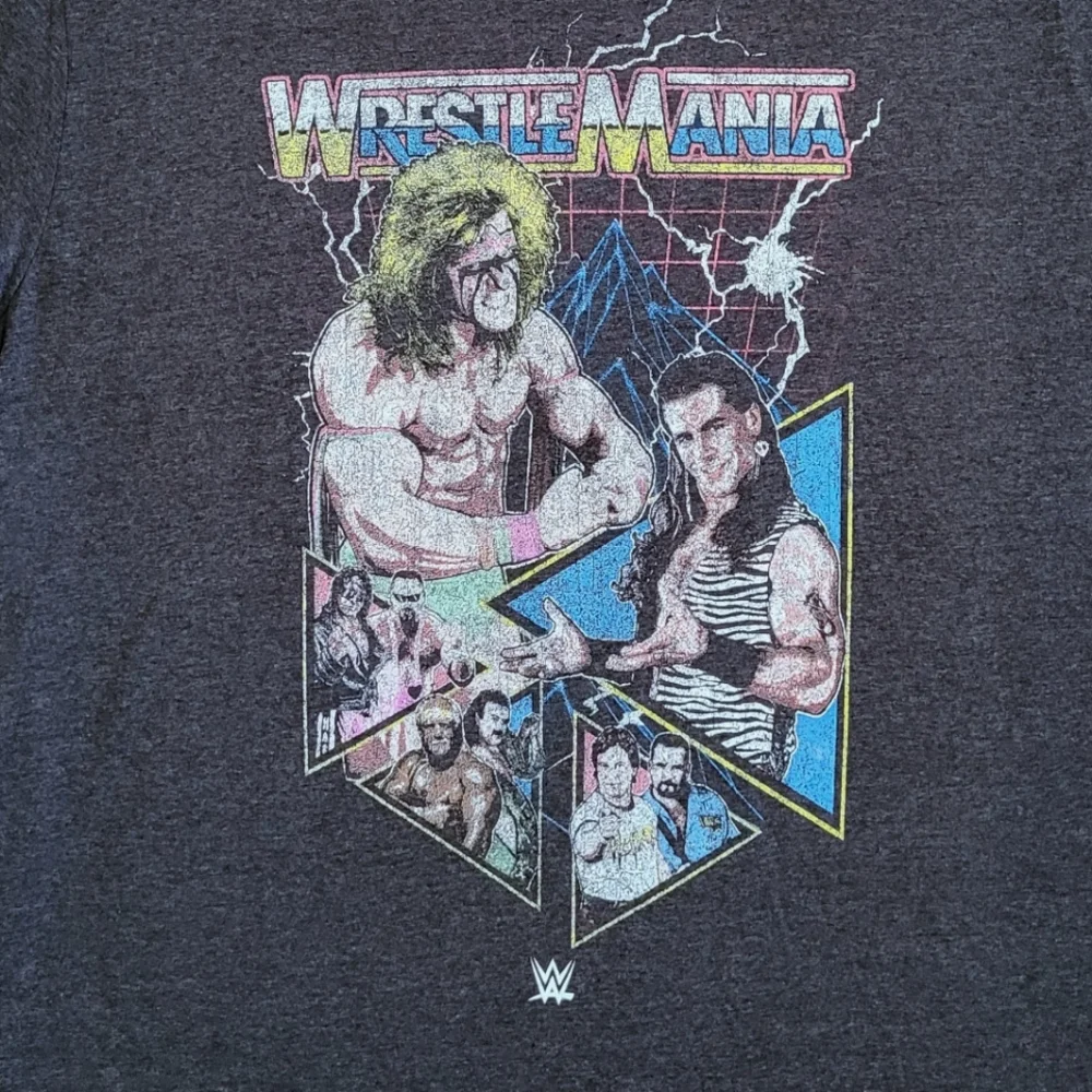 Mad😡 Engine Global🌎 LLC Wrestle🤼 Mania Graphic Tee👕 - NWOT - Picture 8 of 10